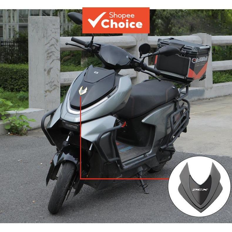 สติกเกอร์โลหะสําหรับรถจักรยานยนต์ PCX150 PCX125 PCX 125 150 สติกเกอร์โลโก้ตกแต่งปรับแต่ง