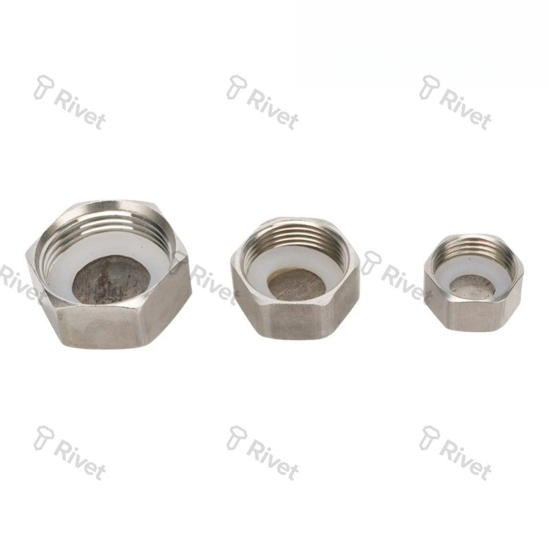 1ชิ้นสแตนเลสปลายเสียบ1/2 (20มิลลิเมตร) 3/4 (25มิลลิเมตร)1 (32มิลลิเมตร) Rivet