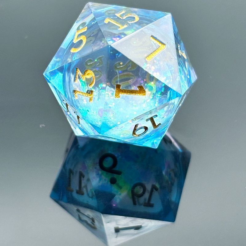 ลูกเต๋า 20 ด้าน - D20 ลูกเต๋า Polyhedral สําหรับเกมตาราง DND RPG MTG