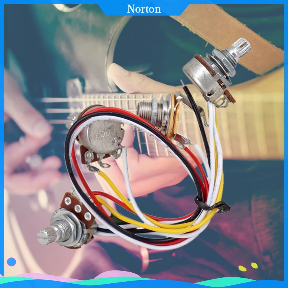 Bass Prewired สายไฟอุปกรณ์เสริมกีตาร์ไฟฟ้าสําหรับ Jazz Bass