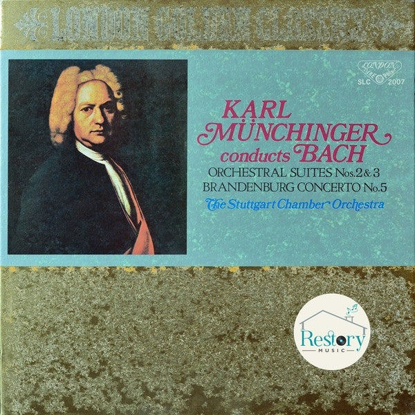 แผ่นเสียง Karl Münchinger, Johann Sebastian Bach, Stuttgarter Kammerorchester - Karl Münchinger Cond