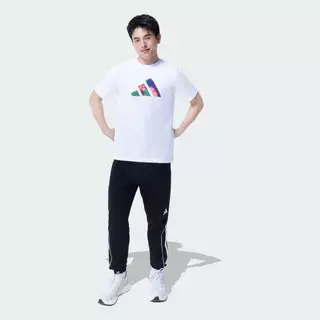adidas ไลฟ์สไตล์ THAI ROOSTER TEE Unisex สีขาว KH0750