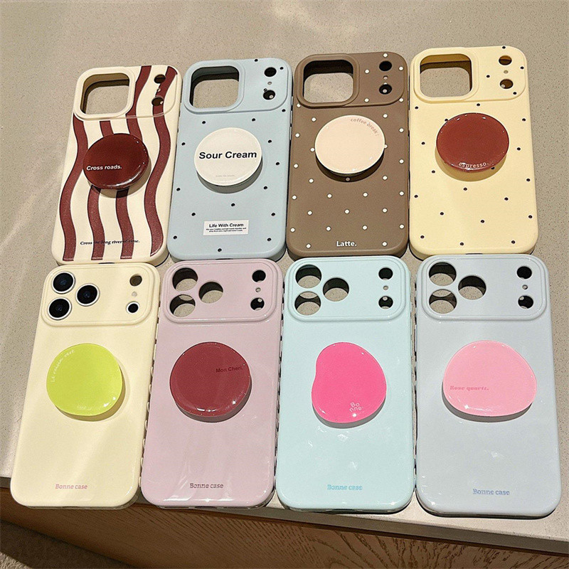 เคสโทรศัพท์เข้ากันได้สําหรับโทรศัพท์ 17โปรแม็กซ์ 16โปรแม็กซ์ ขาตั้ง 16 เคสนิ่มคลุมเต็ม12อิน สไตล์ 14 สไตล์เรียบง่าย 15 สไตล์อ่อน 13 ปลอกกันกระแท