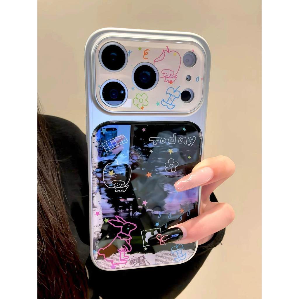 Huiwanju sunset star rabbit เหมาะสําหรับเคสโทรศัพท์มือถือ iPhone17promax iP16Pro/15/14Plus/11 รวมทุกอย่าง 13 เคสป้องกันป้องกันการตก