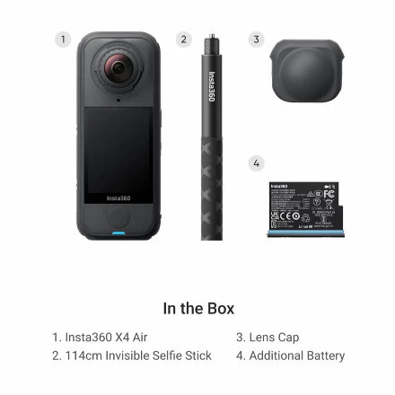 Insta360 X4 กล้อง 360 องศา 8K30fps thumbnail 6