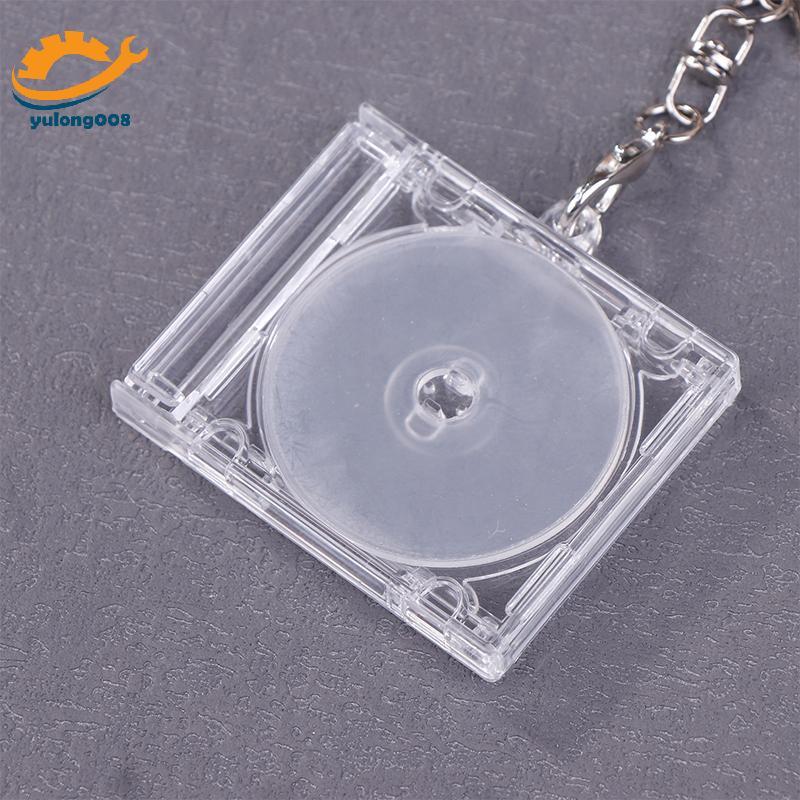 [MR] nk อัลบั้ม Mini CD Case พวงกุญแจ CD Player พวงกุญแจ Peripheralmemorative อัลบั้ม Key Holder สํา