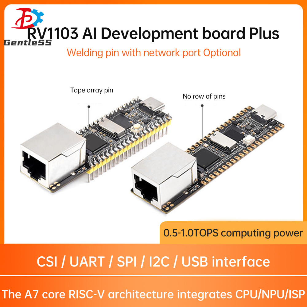 Luckfox Pico Plus Luckfox RV1103 กระดานพัฒนา Linux Cortex-A7 พร้อมพอร์ตอีเธอร์เน็ต Type-C