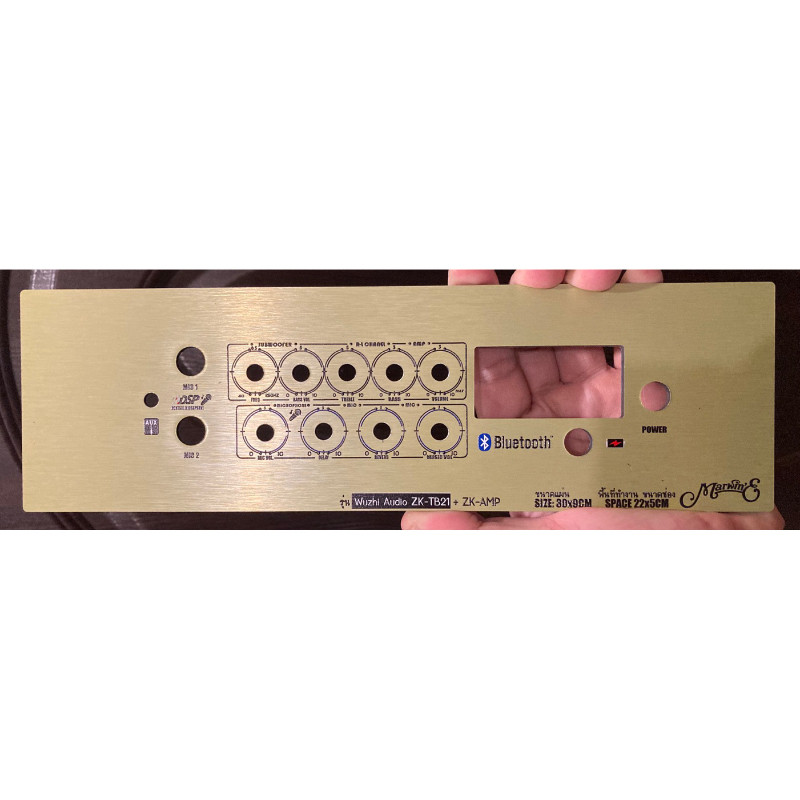 เพลทแอม tb21+ปรีไมค์ zk-amp