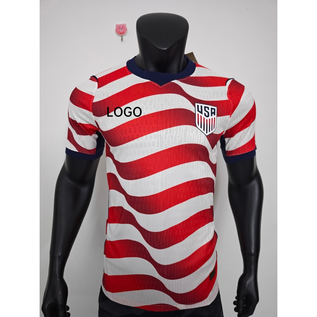 2026-27 เสื้อแข่ง US Home Player Edition ที่ปรับแต่งได้ตามชื่อและหมายเลขของคุณ S–2XL