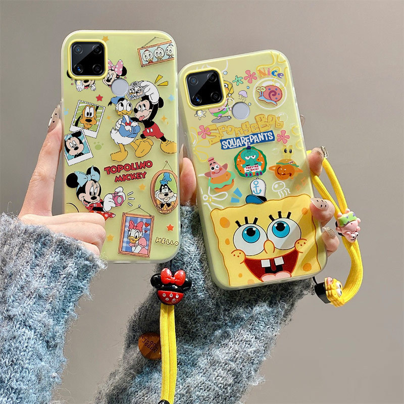 เคส Realme C15 เคส 2-in-1 PC เคสโทรศัพท์รู้สึกแข็ง TY-GDKS