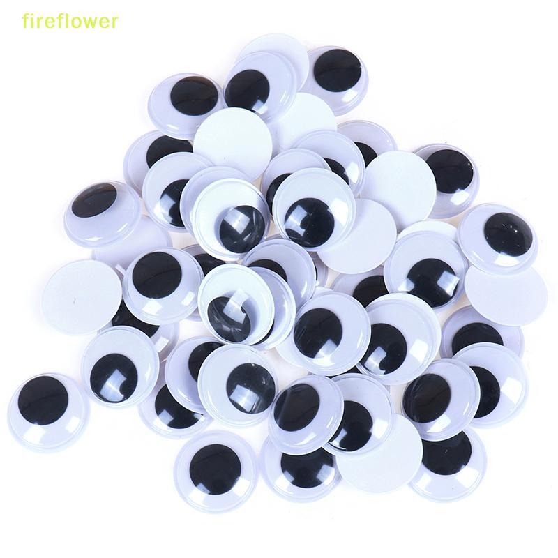 [fireflowerM] อายแชโดว์ผสมแบบมีกาวในตัวสําหรับของเล่นตุ๊กตา googly wiggly eyes อุปกรณ์ diy [ใหม่]