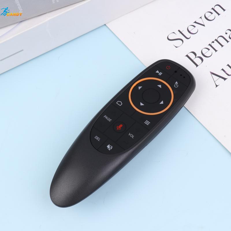 NDY GAMINJA G10S Air Mouse Voice รีโมทคอนโทรล 2.4G Wireless Gyroscope IR การเรียนรู้สําหรับ H96 MAX 