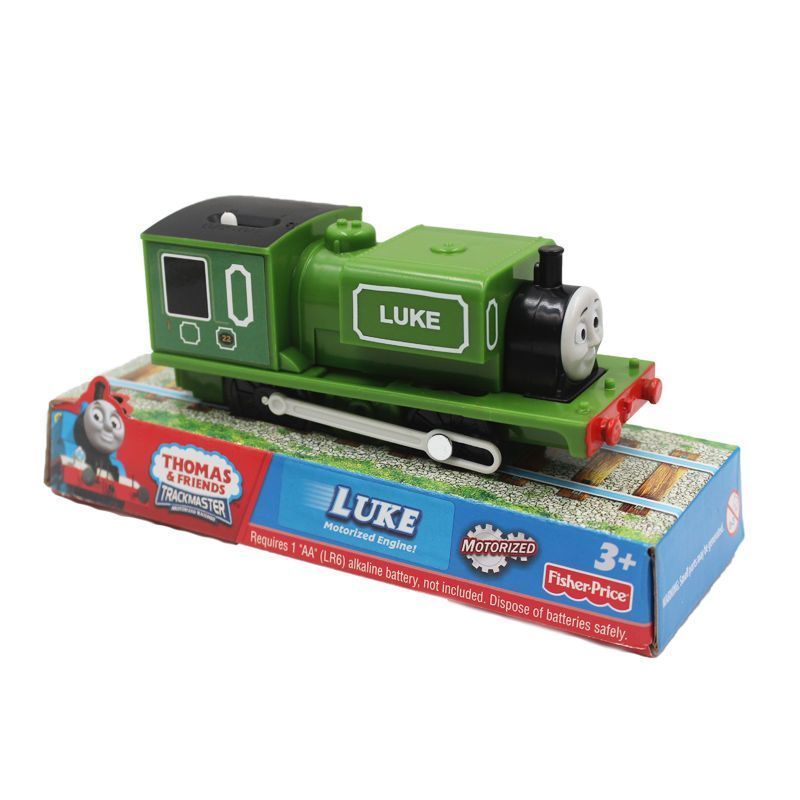 Fisher Electric Thomas Train Track Toy LUKE LUKE Thomas Train ของเล่นเพื่อการศึกษาสําหรับเด็ก