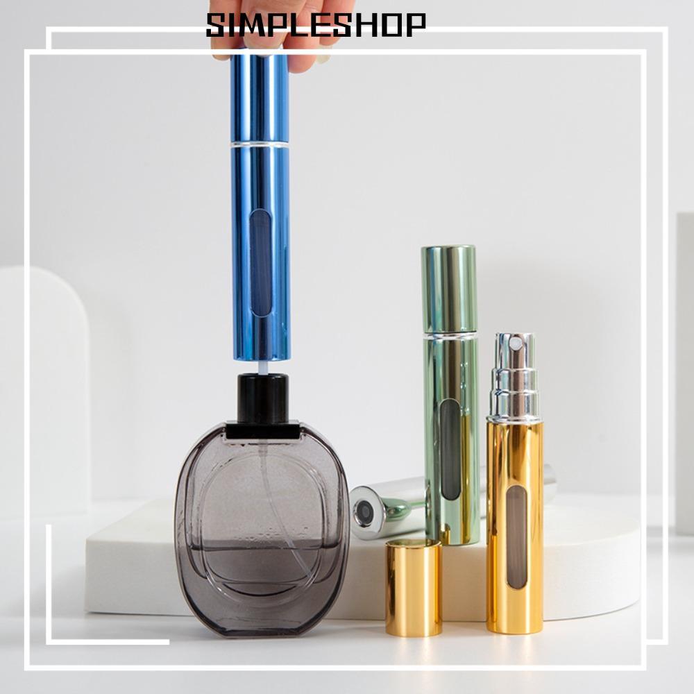 SIMPLESHOP Atomizer Bottle, Mini with Spray Perfume Bottle, Empty 10ml Portable Refillable Spray Jar
