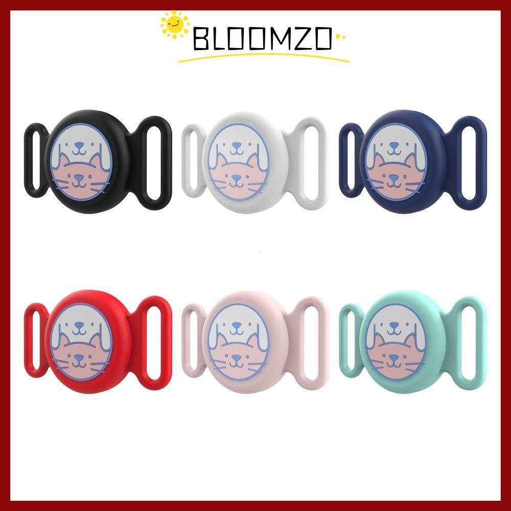 in stockBLOOMZO ปลอกคอสัตว์เลี้ยงซิลิโคน, ปลอกป้องกันตัวติดตามป้องกันกันน้ํา, น่ารักการ์ตูนซิลิโคนอุปกรณ์เสริม Locator Holder Protector สําหรับแมวสุนัข