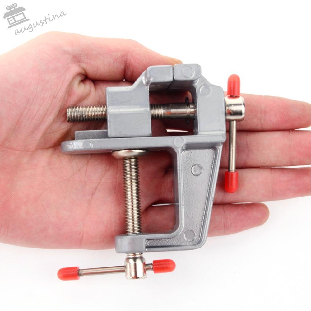 AUGUSTINA ตาราง Vise ซ่อมเครื่องมือมัลติฟังก์ชั่ Bench CLAMP คลิปคงที่วงเล็บ CLAMP โต๊ะคลิป Bench Vi