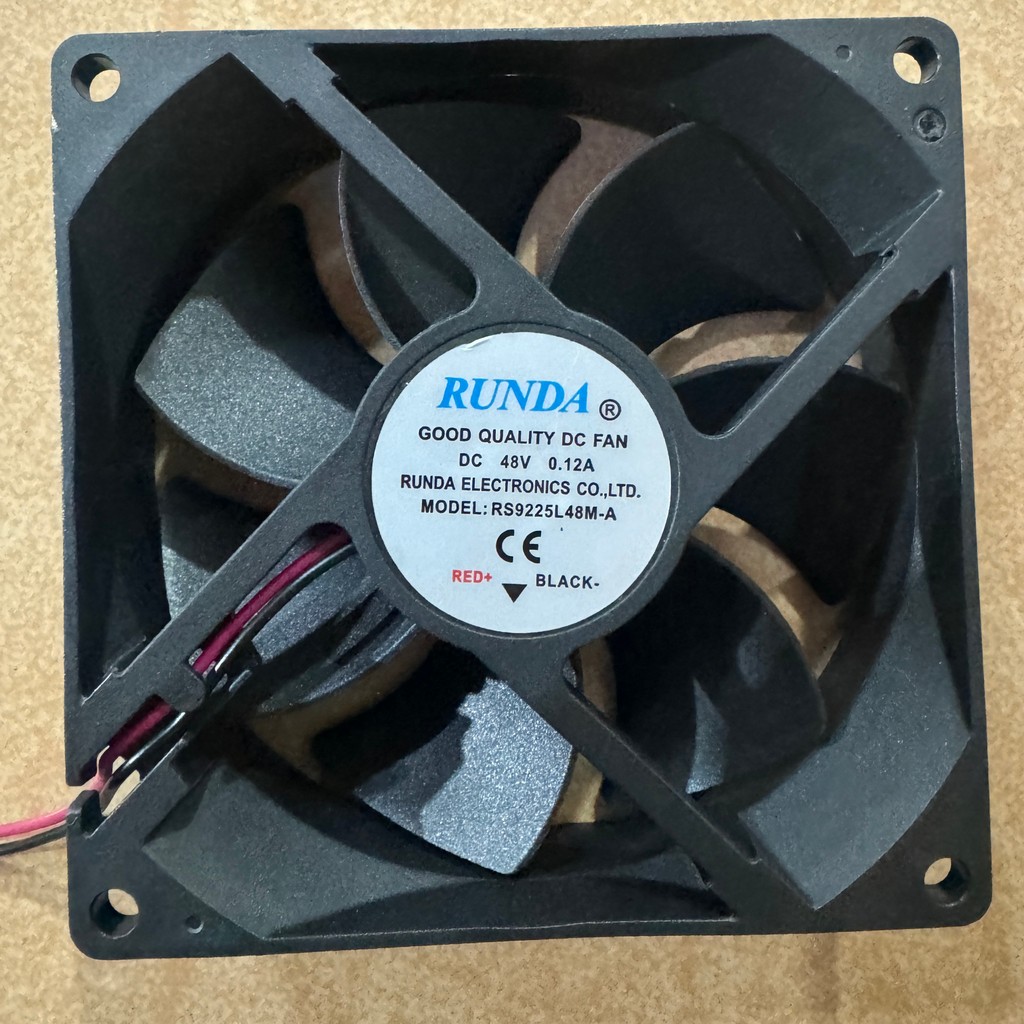 R RS9225L48M-A RUNDA 48V 0.12A 9 ซม.เครื่องเชื่อมพัดลมระบายความร้อน