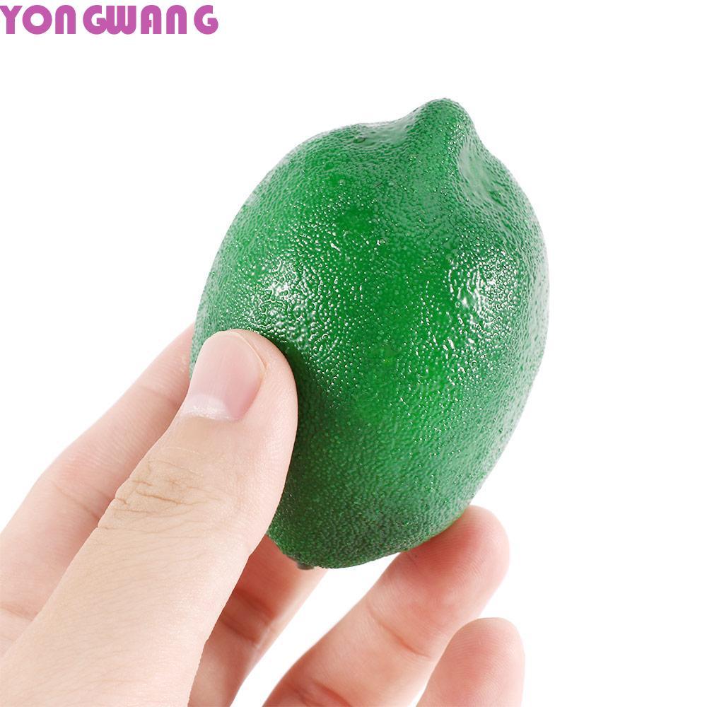 YONGWANG66HR ประดิษฐ์ Lemon Party Christmas Home Kitchen งานแต่งงานจําลอง