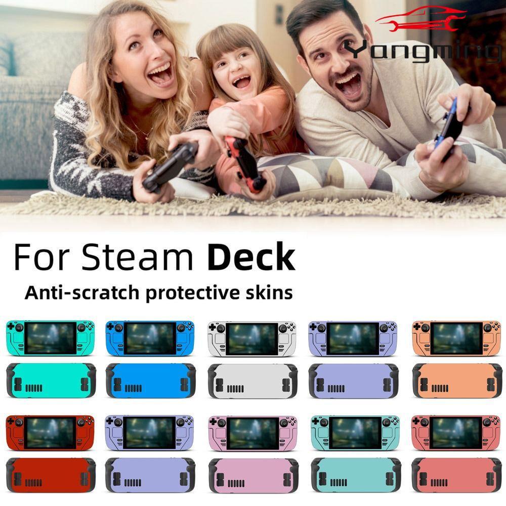 YANGMING สําหรับ Steam Deck ชุดเกมคอนโซลตกแต่งห่อฝาครอบป้องกันสําหรับ Steam Deck