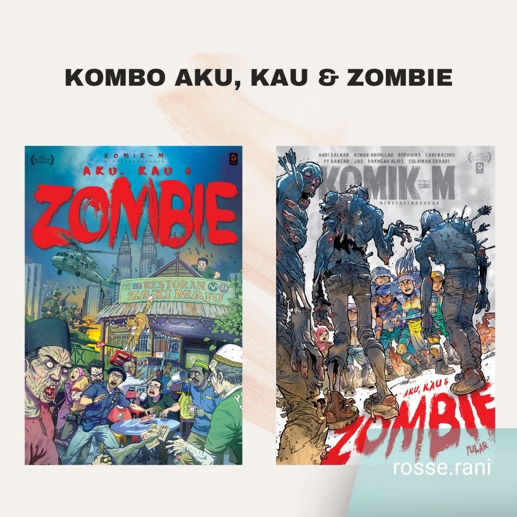 COMIC-M: COMBO Me, You & Zombies / I, You & Zombies 2: Tular - Bophairy, Pangah Alipz, Froggypap, Mu