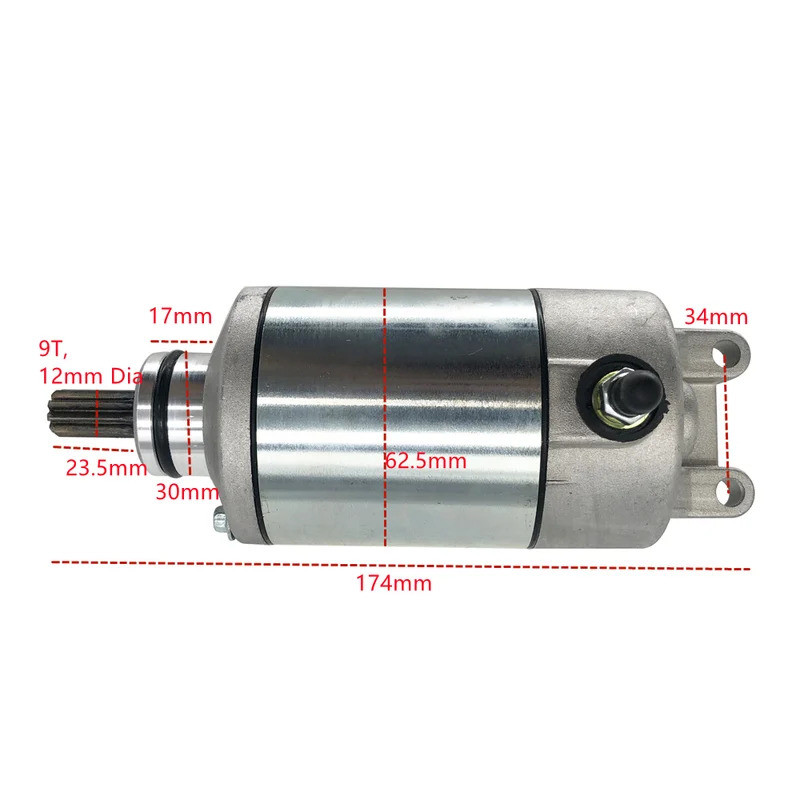 9T มอเตอร์สตาร์ทสําหรับ Suzuki Ltz400 Drz400 LTZ 400 LT-Z400 สําหรับ Kawasaki KFX KSF 21163-S004 ATV