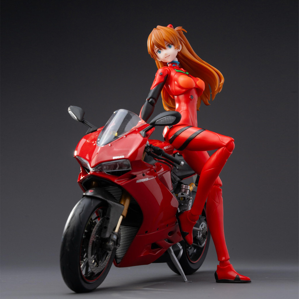 Driver Asuka v Neon Genesis Evangelion Asuka Asuka ของเล่นโมเดล Pluc No. ไดร์เวอร์ 2 ตัว 2 ตัว