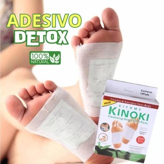 Kit 10 a 50 Detox Foot Patches Eliminator Impurities and Toxins - Original