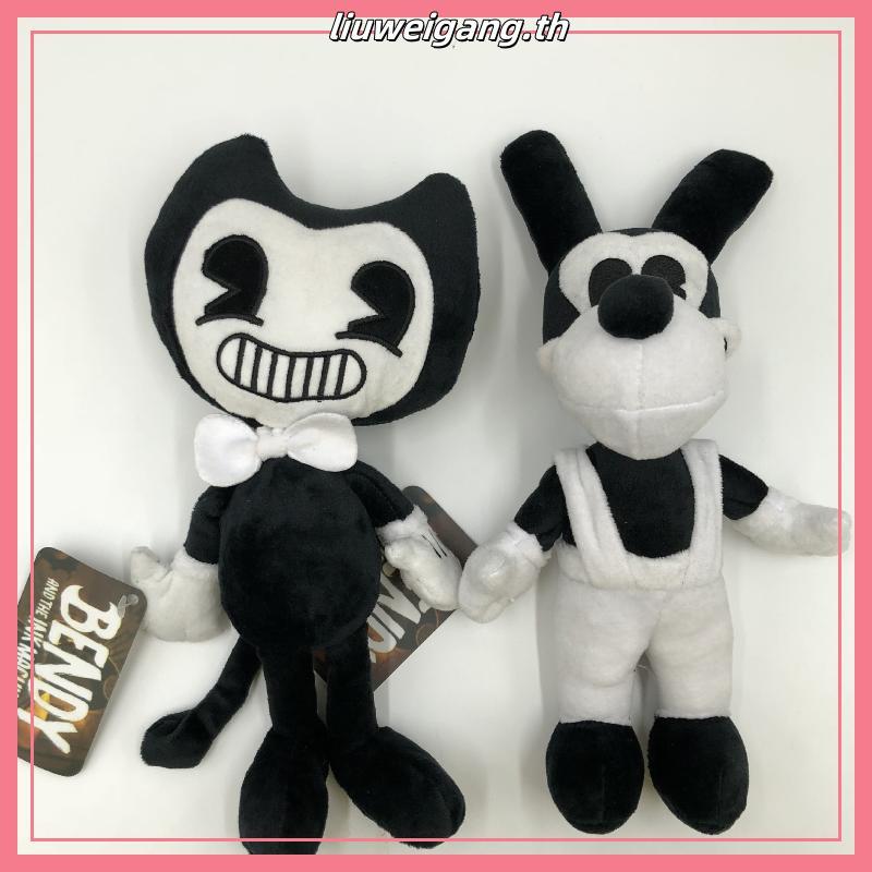 ของเล่นตุ๊กตาสุนัข Bendy และเครื่องหมึก Bendy และตุ๊กตาสาวสุนัข Bendy