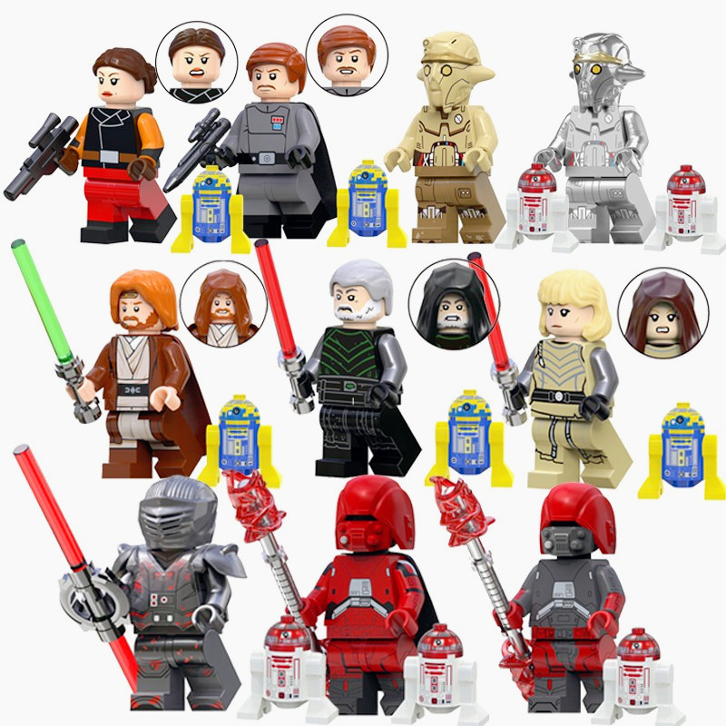 TV Series ศาสตราจารย์ Huyang Marrok Baylan Skol Shin Hati Padmé Amidala HK87 Space Wars Mini ตัวอักษรอาคารบล็อกรูปของเล่นเด็กของขวัญ