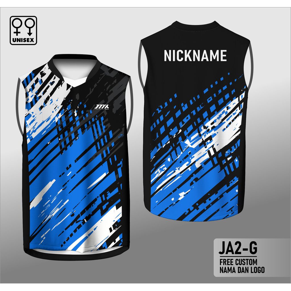 แบดมินตันวอลเลย์บอลเทนนิสฟุตซอลวิ่ง Padel JMX เสื้อกล้ามฟรีชื่อที่กําหนดเอง/โลโก้ JA2-G