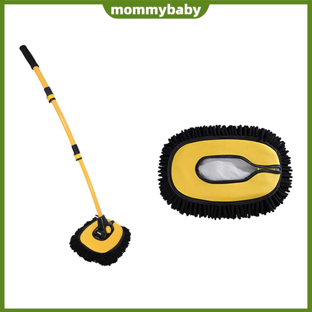 ⚡24ชม.⚡ แปรงทําความสะอาดรถยนต์ Long Handle Auto Detailing Mop Chenille Auto Care Accessories
