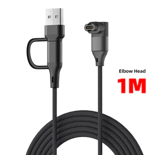 สายชาร์จและเครื่องแปลงสำหรับนาฬิกา Garmin 2-in-1 245/255/955, สายข้อมูล USB Type-C สำหรับ FENIX x7/7x/6/6x/6s