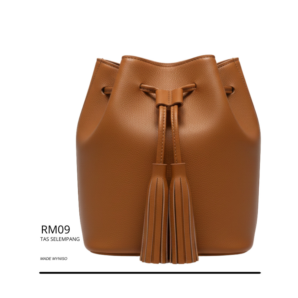MYUQI RM09 BROWN - กระเป๋าสะพายข้างผู้หญิง