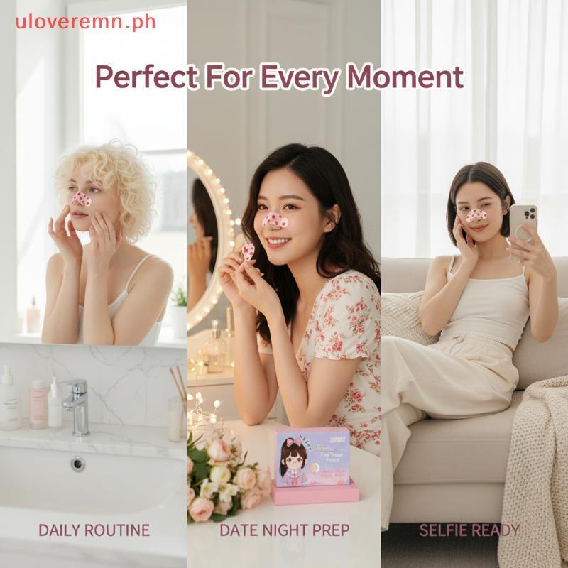 Uloveremn 30 ชิ้น Cartoon Self-shaping Nose Splint Tape - Corrector & Support PH