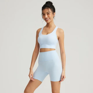 AirActive Yoga Sports Bra Racer Back Wide Shoulder Straps