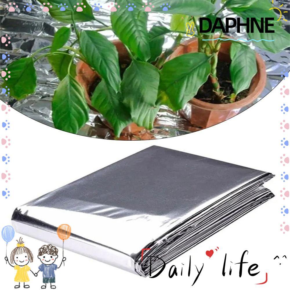 DAPHNE 1/2PCS Mylar สะท้อนแสง, เพิ่มอุณหภูมิ Double Side Hydroponic ฟิล์มสะท้อนแสงสูง, Shade Light F