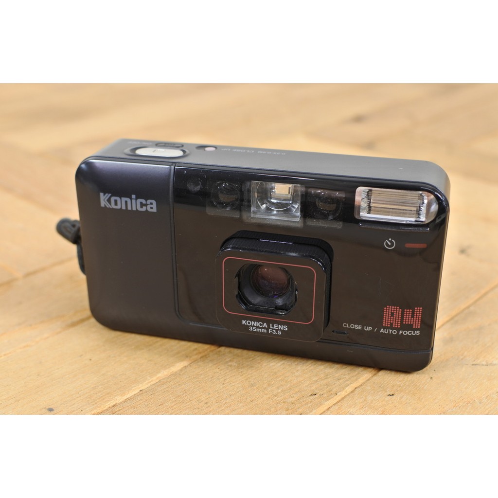 Konica A4 35mm Point & Shoot Film Camera Tested from Japan