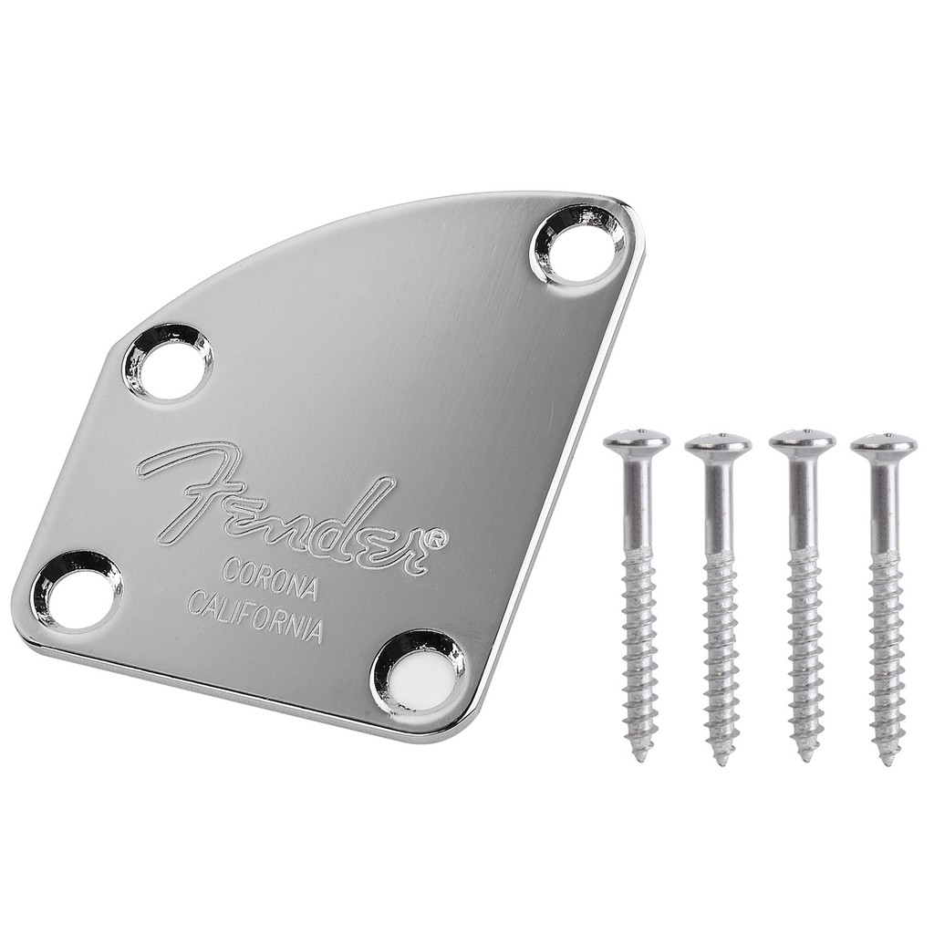 4 หลุมโค้งกีตาร์ไฟฟ้าเบสคอเสริมแผ่นเสริมแผ่นแผ่นป้องกันสําหรับ Fender ST TL