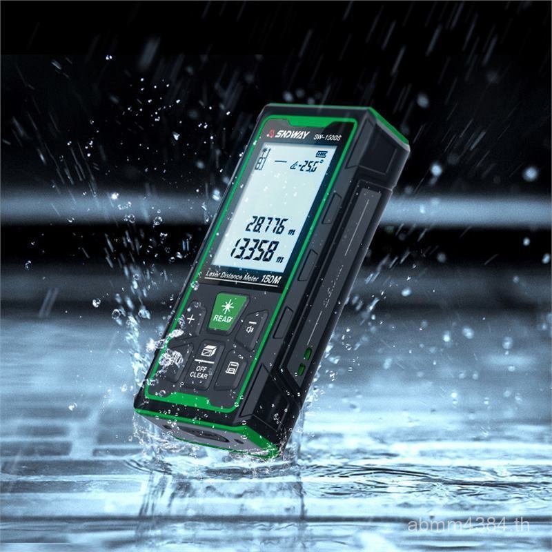 การวัด sw-80gs Wei เลเซอร์ไม้บรรทัดเรนจ์ไฟสีเขียวเลเซอร์กลางแจ้งอิเล็กทรอนิกส์วาดความลึกความแม่นยําส