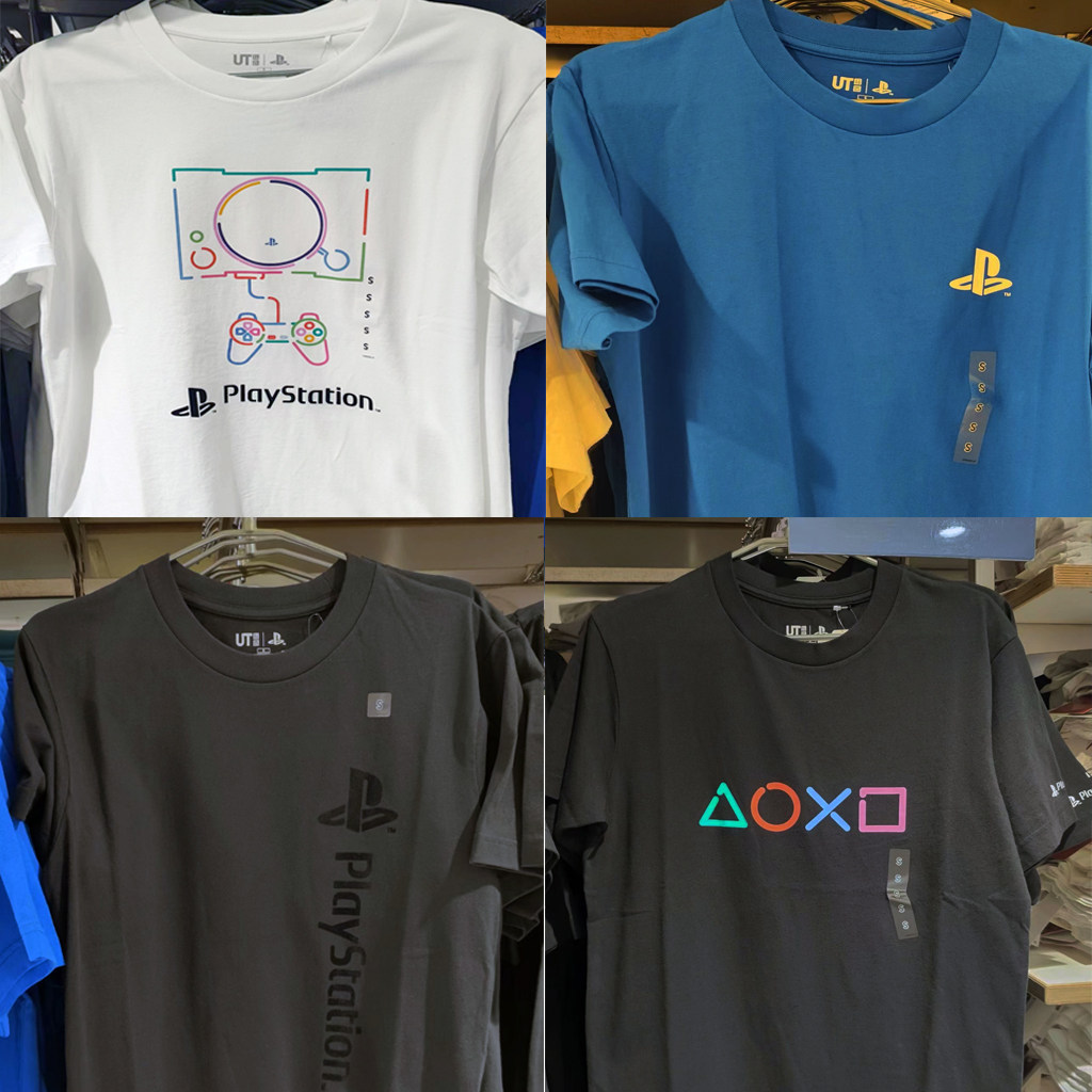 เสื้อคุณภาพระดับพรีเมียมพิมพ์ลาย PS playstation Joint คุณภาพสูง 0511