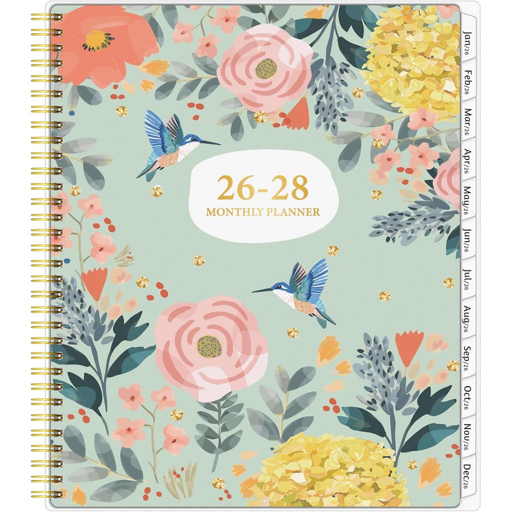 Planner รายเดือน 2026-2028, 36 เดือน Calendar Planner 2026-2028 จาก Jan 2026 – ธ.ค 2028, 8.5'' x 11'