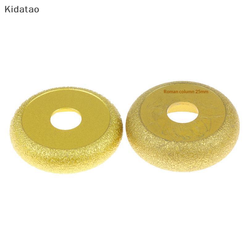 Kidatao 75 มม.หินแกรนิตหินอ่อนหินขอบบดล้อโรมัน Slot Disc Strong ขัดประสิทธิภาพสําหรับมุม Shaping และ
