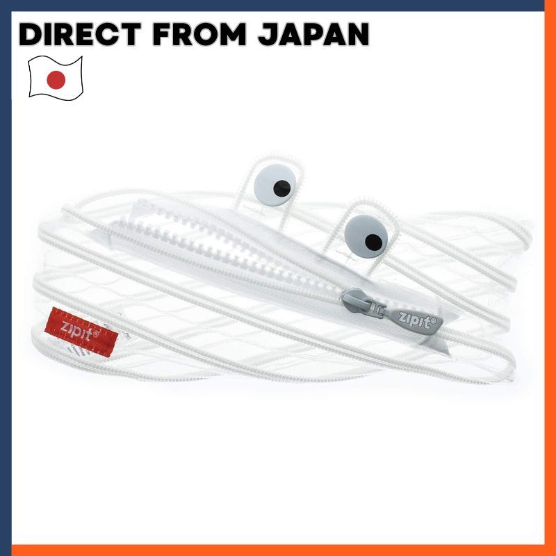 Zipit Clear Monster Japan Blue