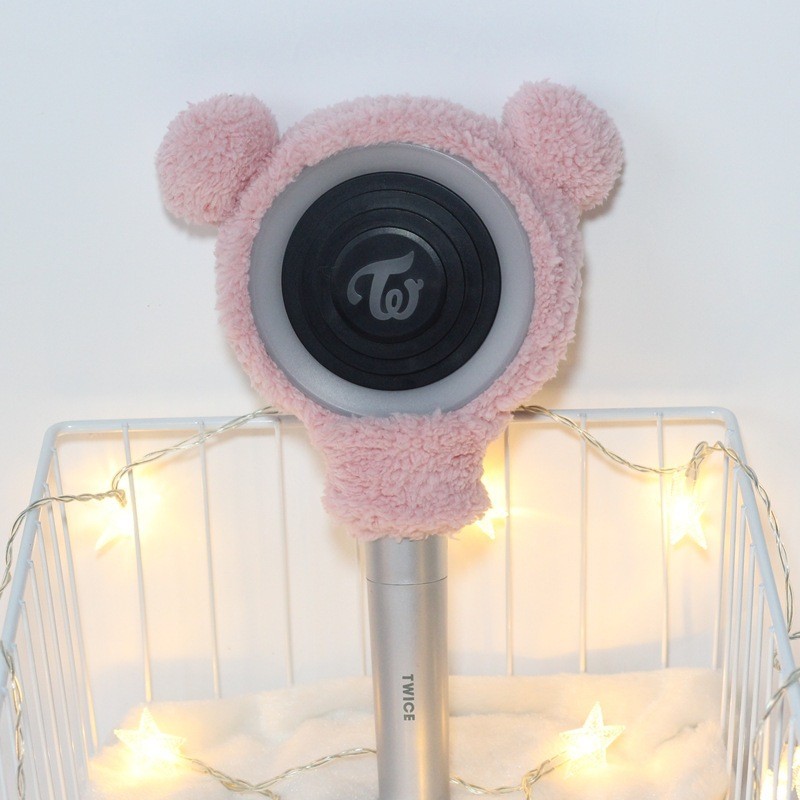 TWICE Lollipop Lightstick Cover รุ่นที่สองมือ Light Plush ฝาครอบป้องกันอุปกรณ์ประกอบฉากคอนเสิร์ต