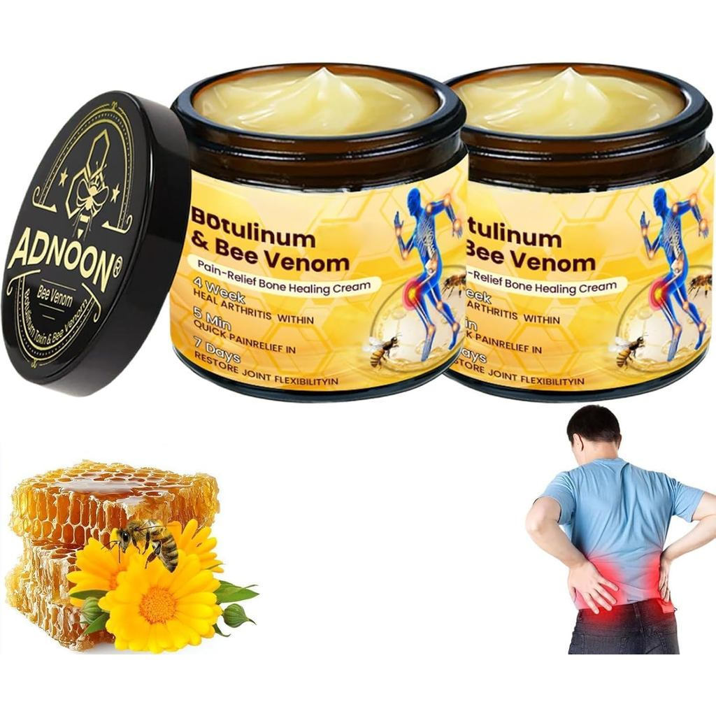 BeeVenomPain-ReliefBoneHealing,BotulinumToxin&BeeVenom,JointPain-ReliefGelforBack,คอ,มือ,(2PCS)