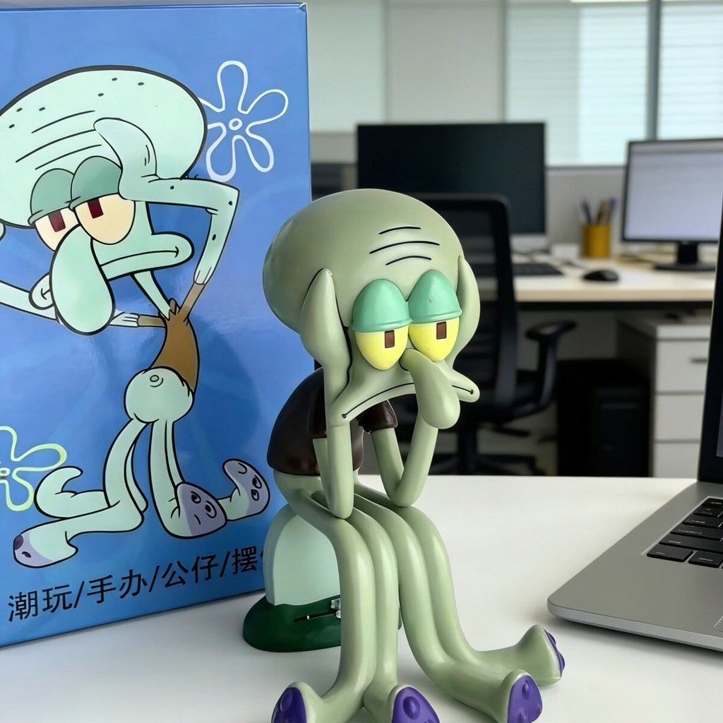 Brother Octopus Desktop Octopus ที่วางโทรศัพท์มือถือ Octopus เครื่องประดับทํามือขนาดเล็กอินเทรนด์เล่