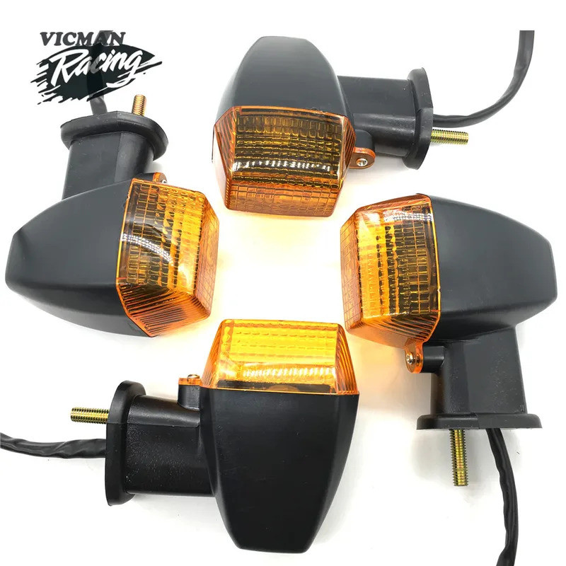 KAWASAKI ไฟเลี้ยวด้านหน้าตัวบ่งชี้ Winker โคมไฟสําหรับ KLE 250/400/50 ZXR250 ZXR400 ZXR750 ZXR 0 ZRX
