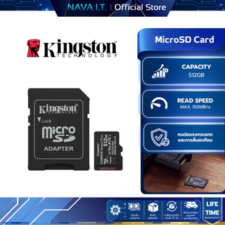 KINGSTON MICRO SD CARD (ไมโครเอสดีการ์ด) ON CANVAS SELECT PLUS (SDCS3/512GB)
