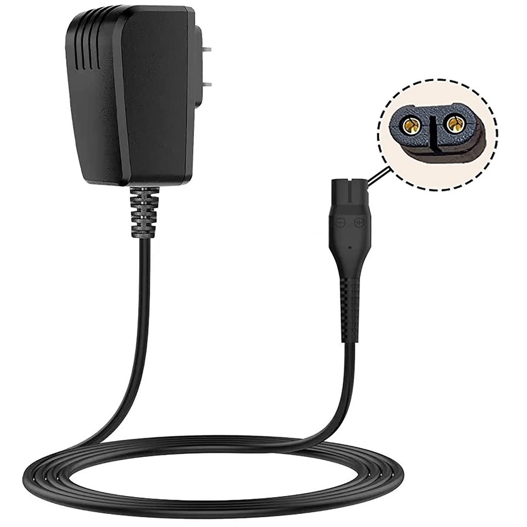 4.3V A00390 เครื่องชาร์จเครื่องโกนหนวดเปลี่ยนเข้ากันได้กับ Philips One Blade QP2520, QP2520 /