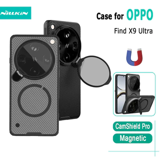 สําหรับ OPPO ค้นหา X9 Ultra เคสโทรศัพท์ Nillkin CamShield Prop เคสแม่เหล็กเลนส์ฝาครอบฝาครอบป้องกัน